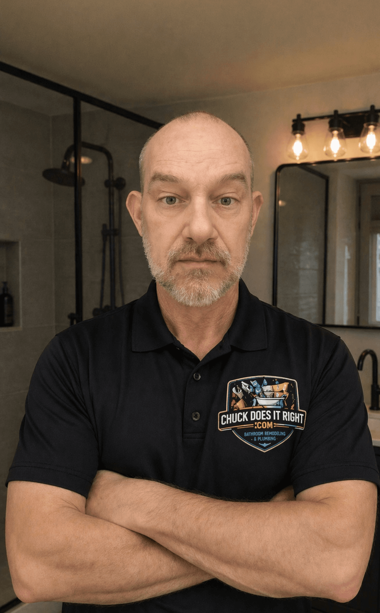 Chuck — owner and principal craftsman of Chuck Does It Right